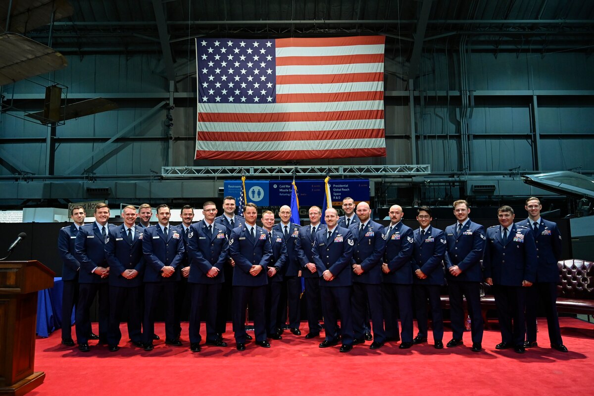 The awards ceremony took place in the National Museum of the U.S. Air Force, Wirght-Patterson Air Force base on Dec. 12, 2022.