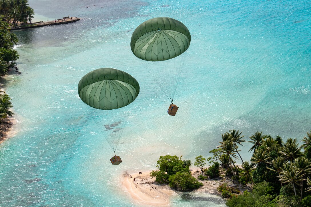 U.S. Air Force Officer Builds Trust with Partner Nation Aircrew during Operation Christmas Drop