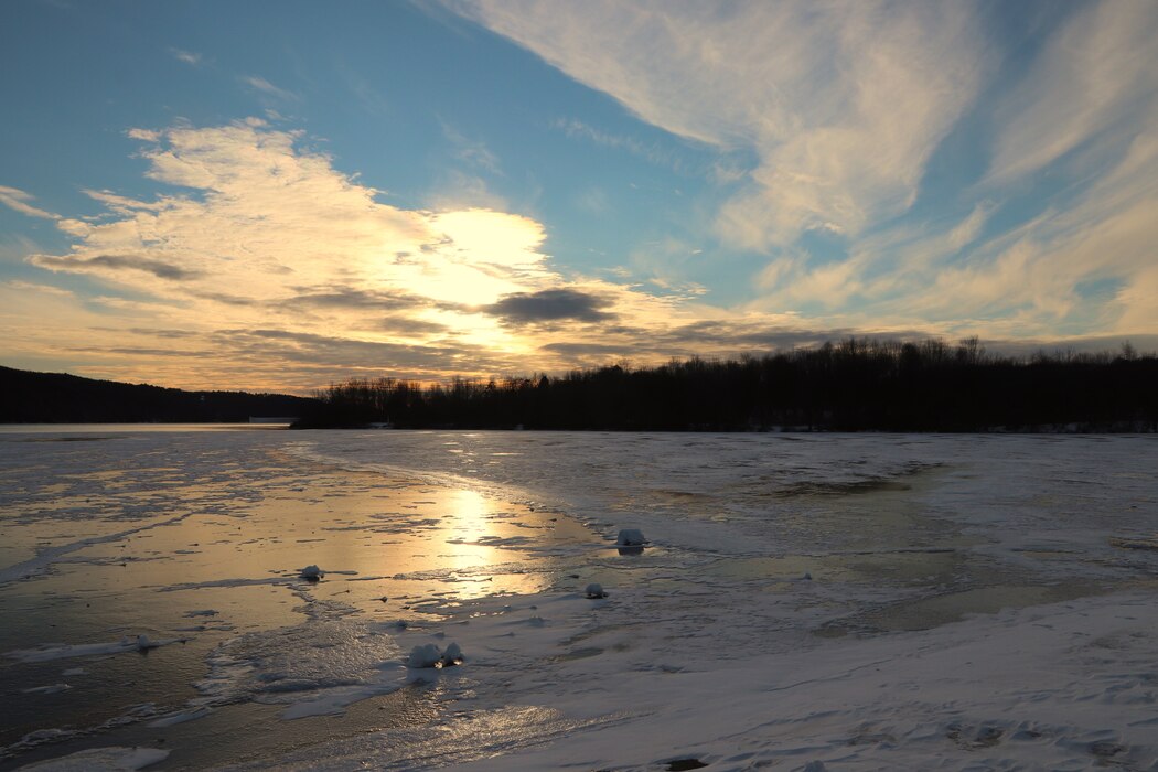 Snow is the most reflective natural surface on Earth. Its ability to reflect over 90% of sunlight, gives snow its iconic white appearance and allows for greater visibility of the landscape during evening hours.