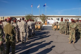 Soldiers attend remembrance ceremony