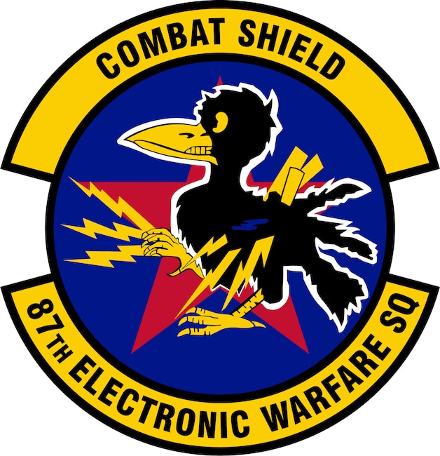 87th Electronic Warfare Squadron Emblem