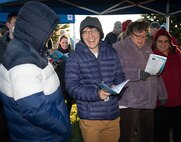 NUWC Division Newport, Navy Band Northeast kickoff holiday season with festive gathering