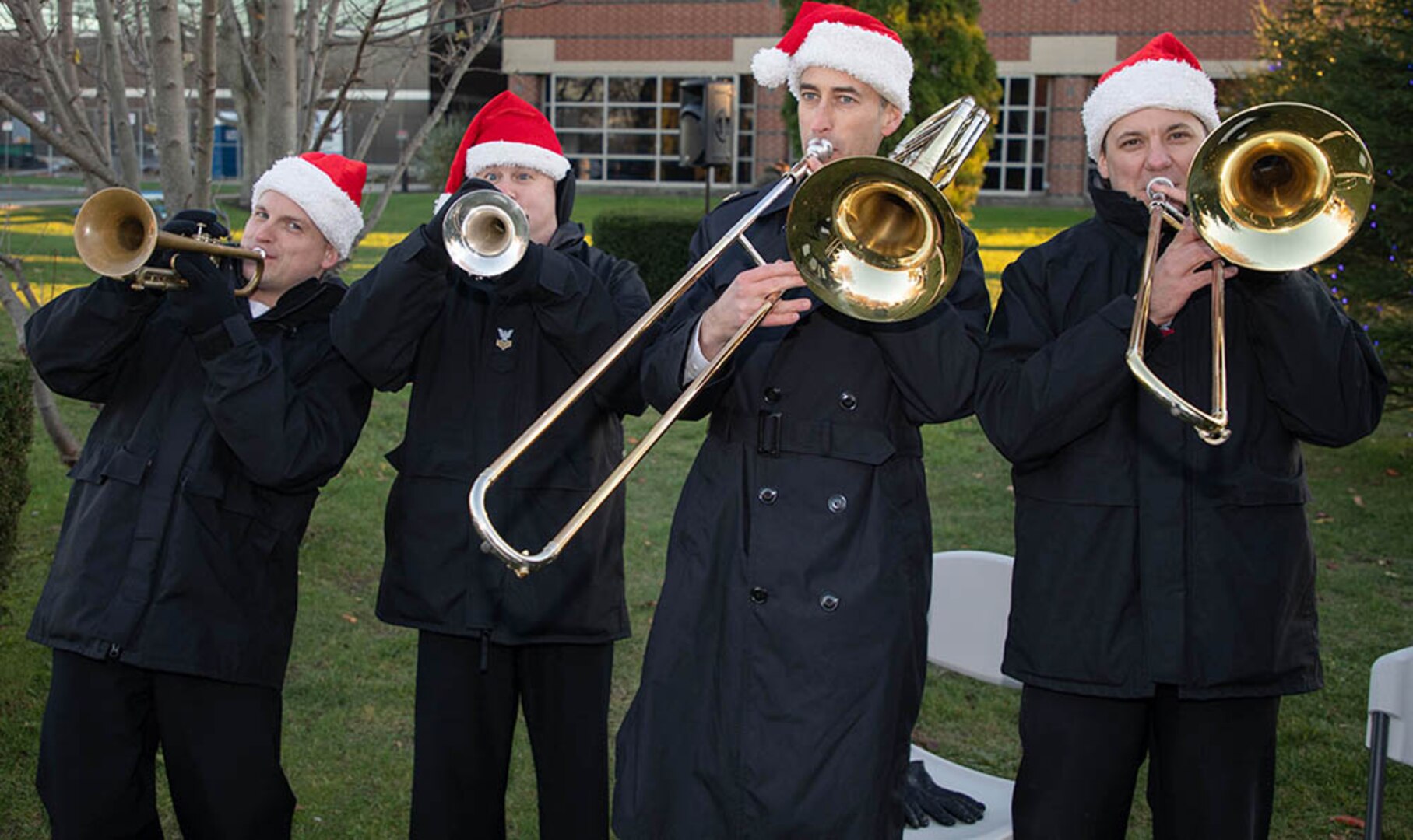 NUWC Division Newport, Navy Band Northeast kickoff holiday season with festive gathering