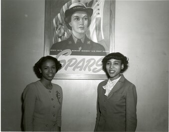 SPAR trailblazers Olivia Hooker (left) and Aileen Cooke (right).