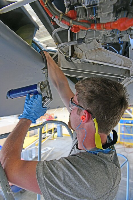 Man working