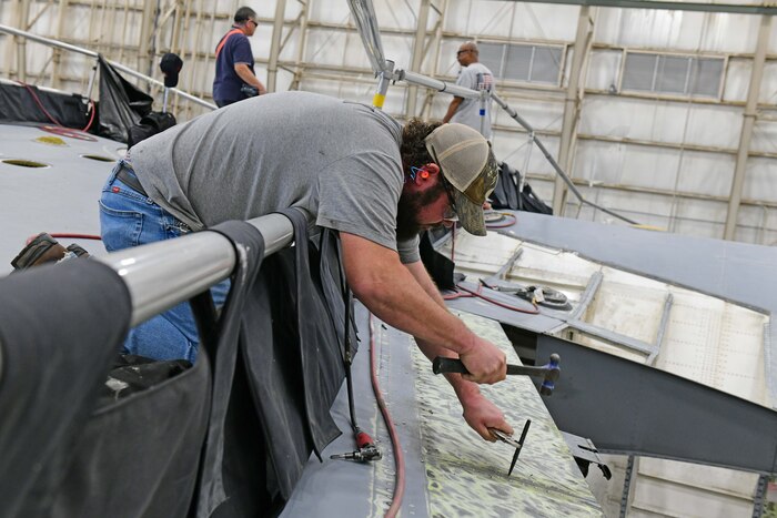 Man working