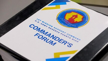 U.S. Army Puerto Rico Commander's Forum