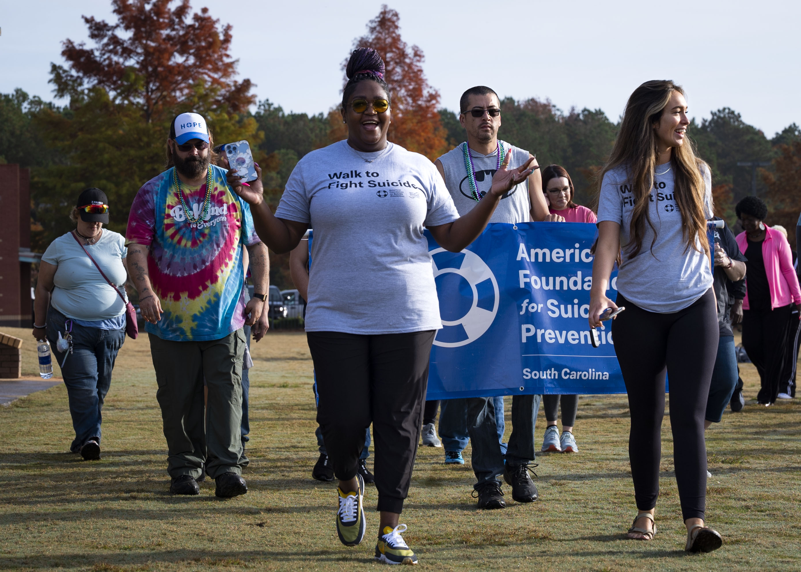 Out of the Darkness walk for Suicide Prevention > Shaw Air Force Base
