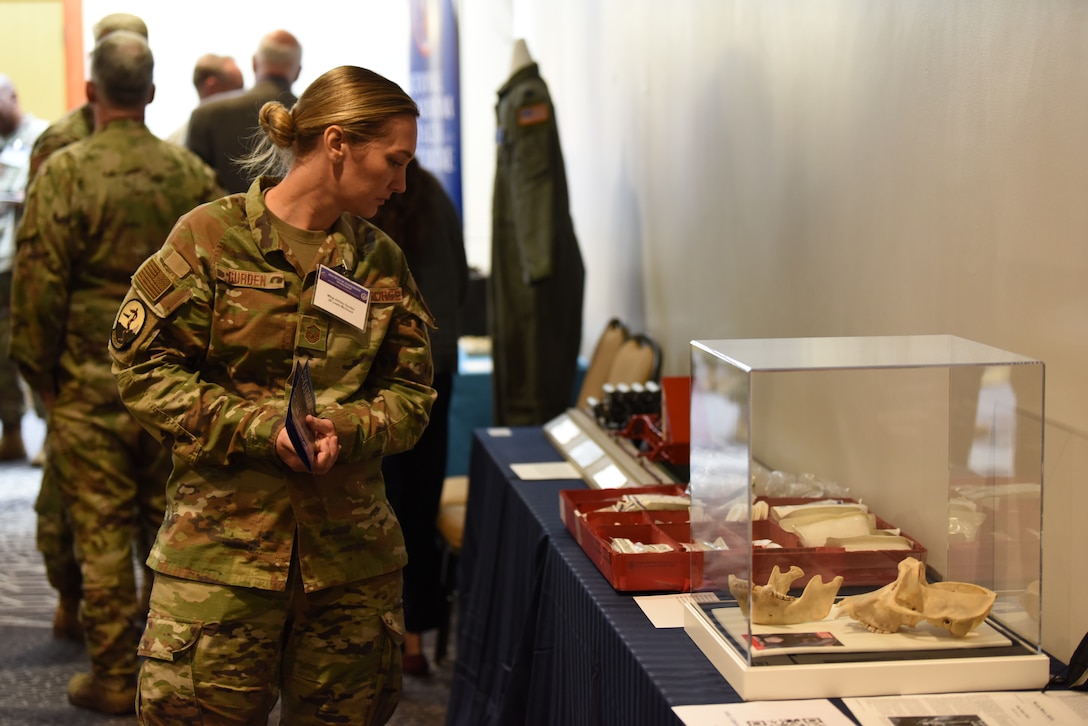 Image of an Airman looking at a display.