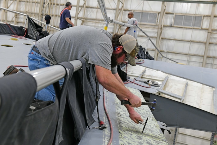 Man working