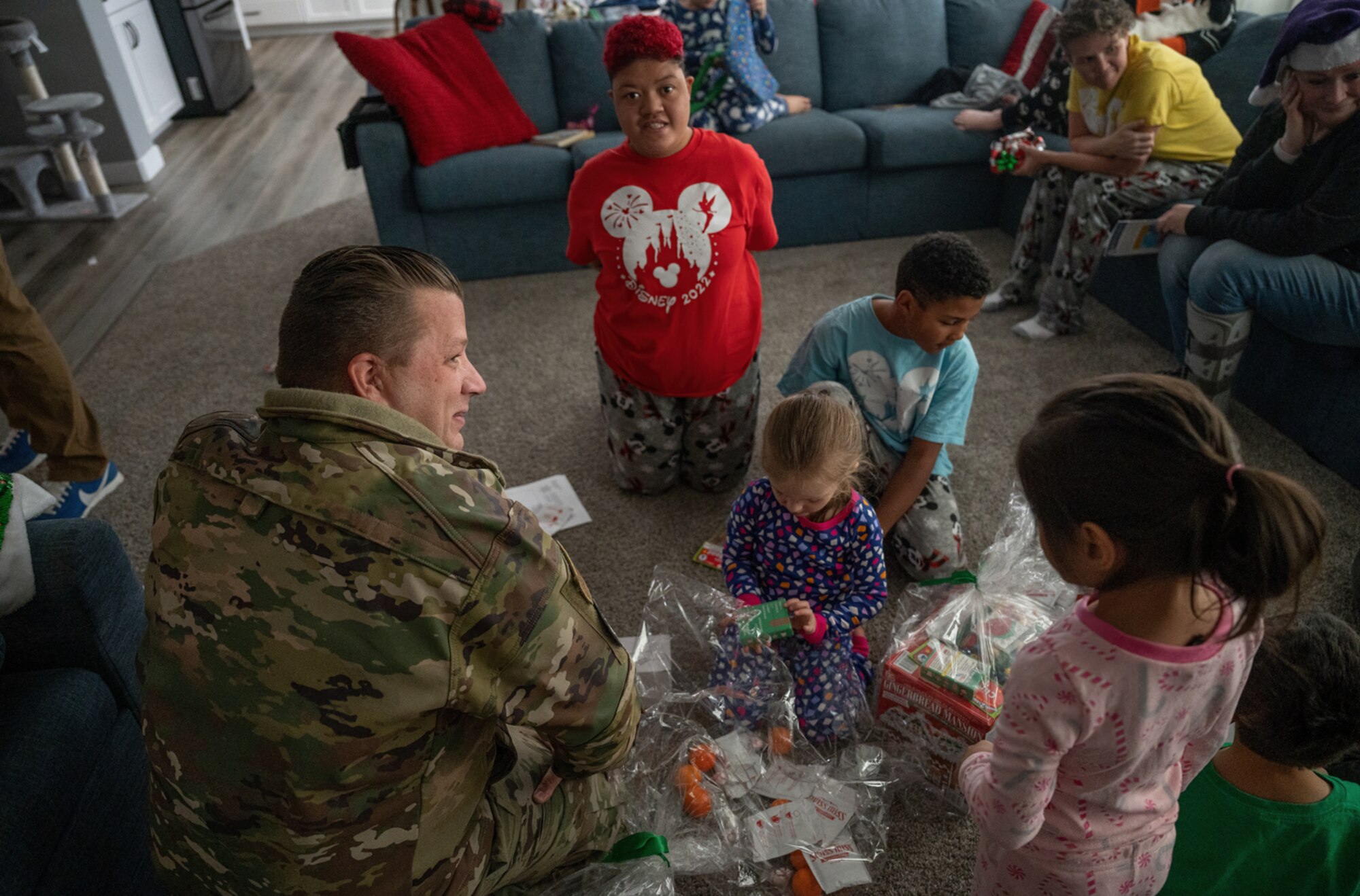 On December 14, 2022, Airmen from the 419th Fighter Wing, 388th Fighter Wing, 649th Munitions Squadron, 75th Air Base Wing, and other mission partners volunteered their time to gather and deliver hundreds of gifts to the foster care families of northern Utah.