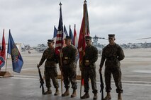 HMLA-167 Change of Command