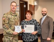 Photo of Col Horn, Donna Derenick and Rob Lantka