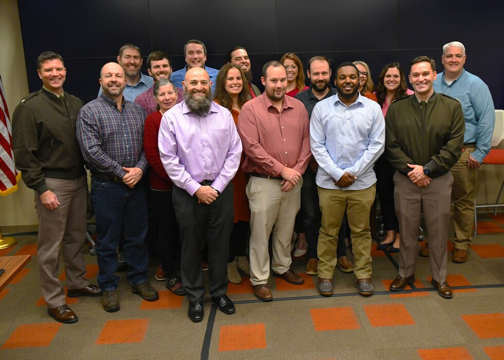 NASHVILLE, Tenn. (Dec. 13, 2022) – Sixteen U.S. Army Corps of Engineers Nashville District employees graduated from the 2022 Supervisory Training Program in Nashville, Tennessee, on December 7. 