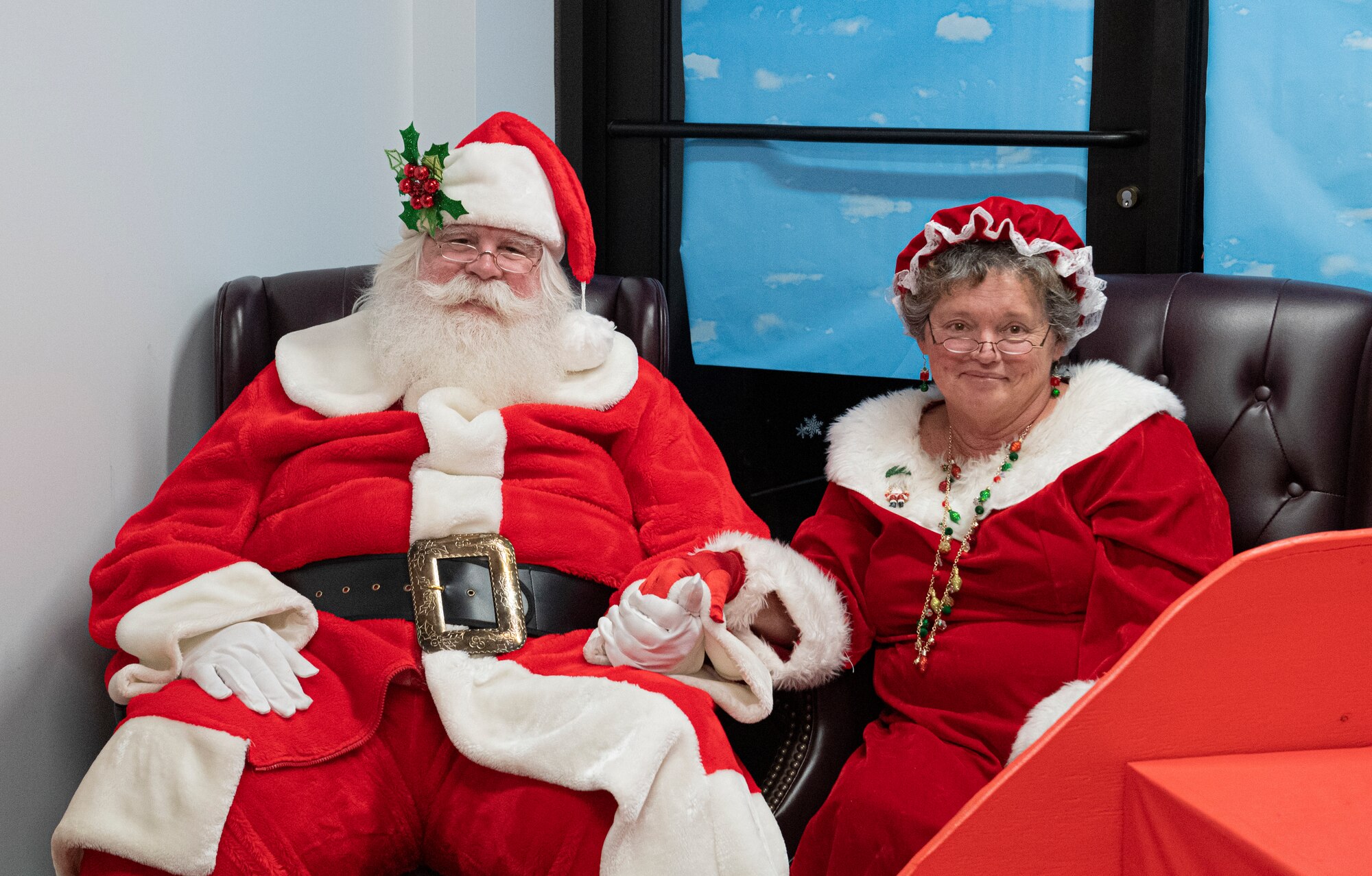Santa and Mrs Claus