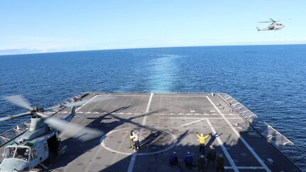 Littoral Combat Ship Integrates with Marine and Unmanned Steel Knight 23 Assets