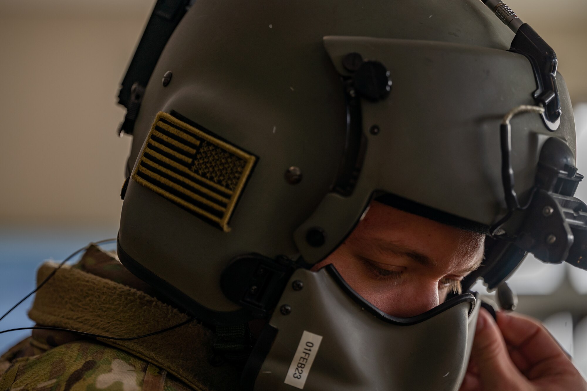 Photo of aircraft crew.