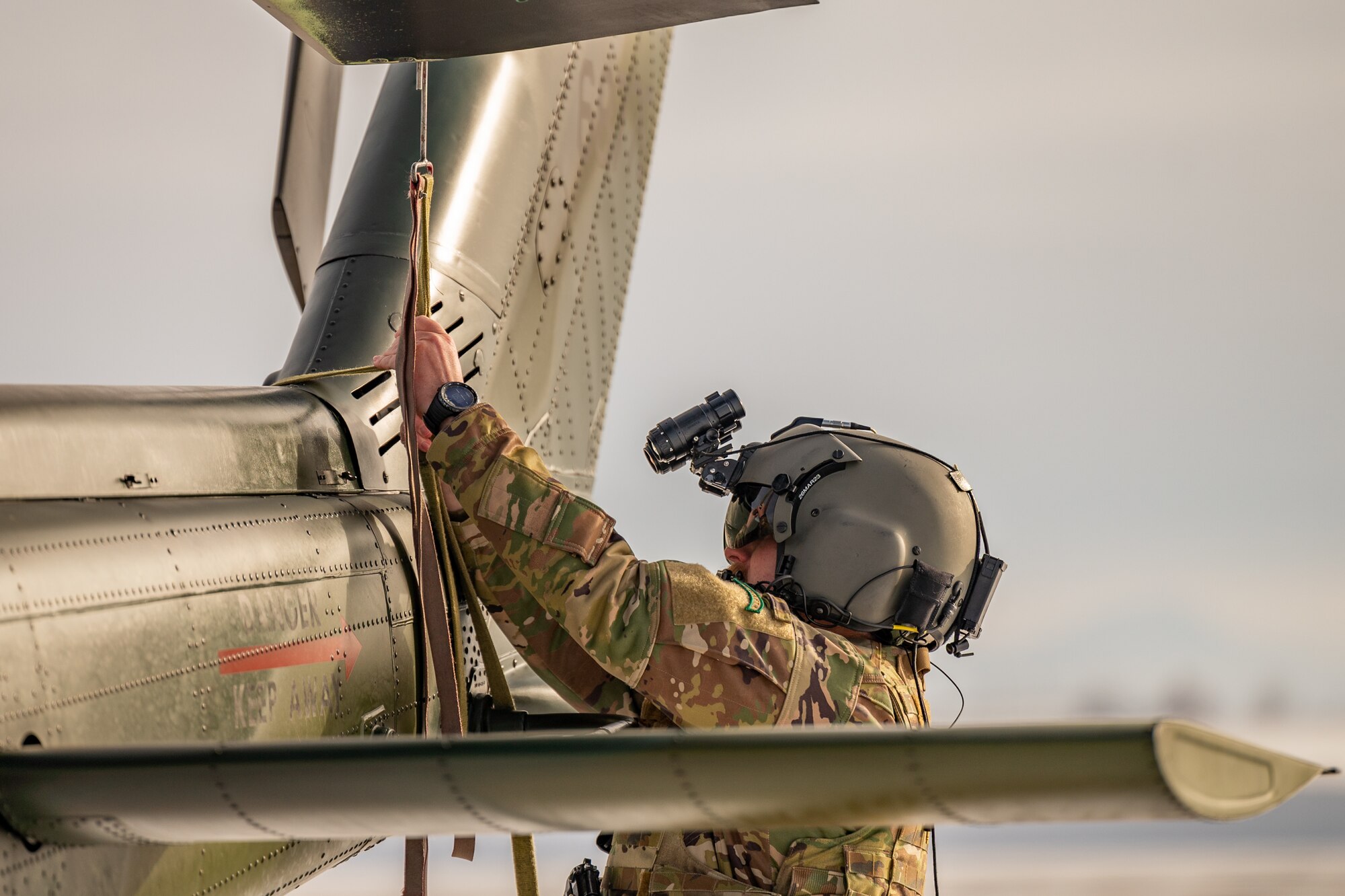 Photo of aircraft crew.