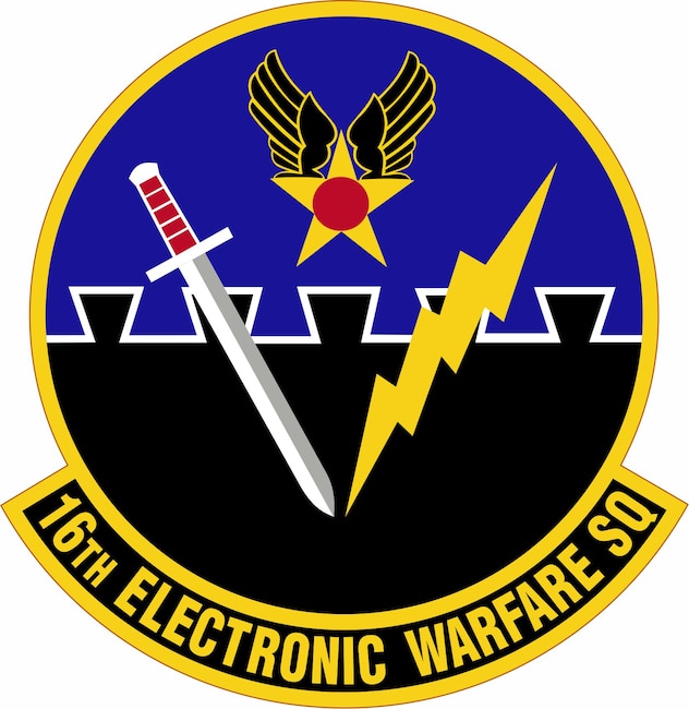 16th Electronic Warfare Squadron Emblem