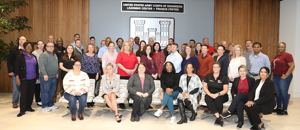 Group photo of attendees at the e U.S. Army Corps of Engineers Talent Acquisition Workshop