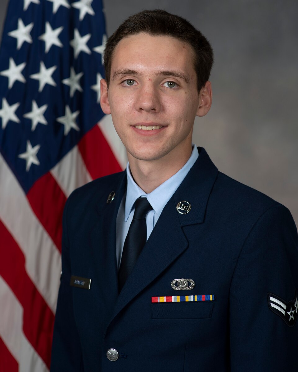 Official Photo of A1C Hayden Johnson