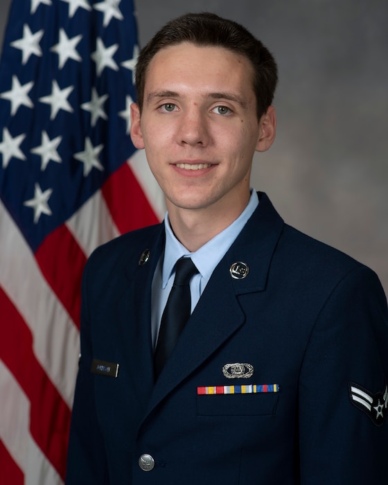 Official Photo of A1C Hayden Johnson