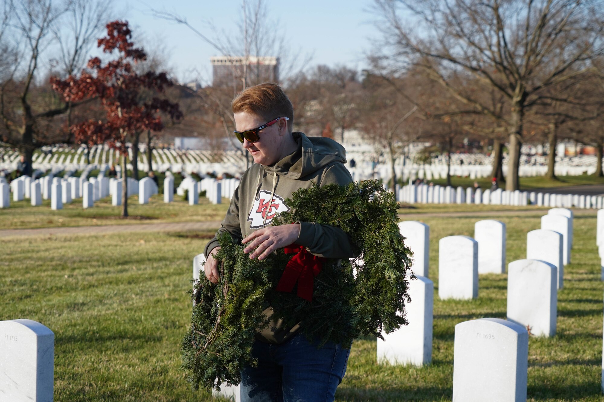 Team AFMAO lays Wreaths Across America