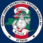 Recruiting Station Albany Official Unit Logo