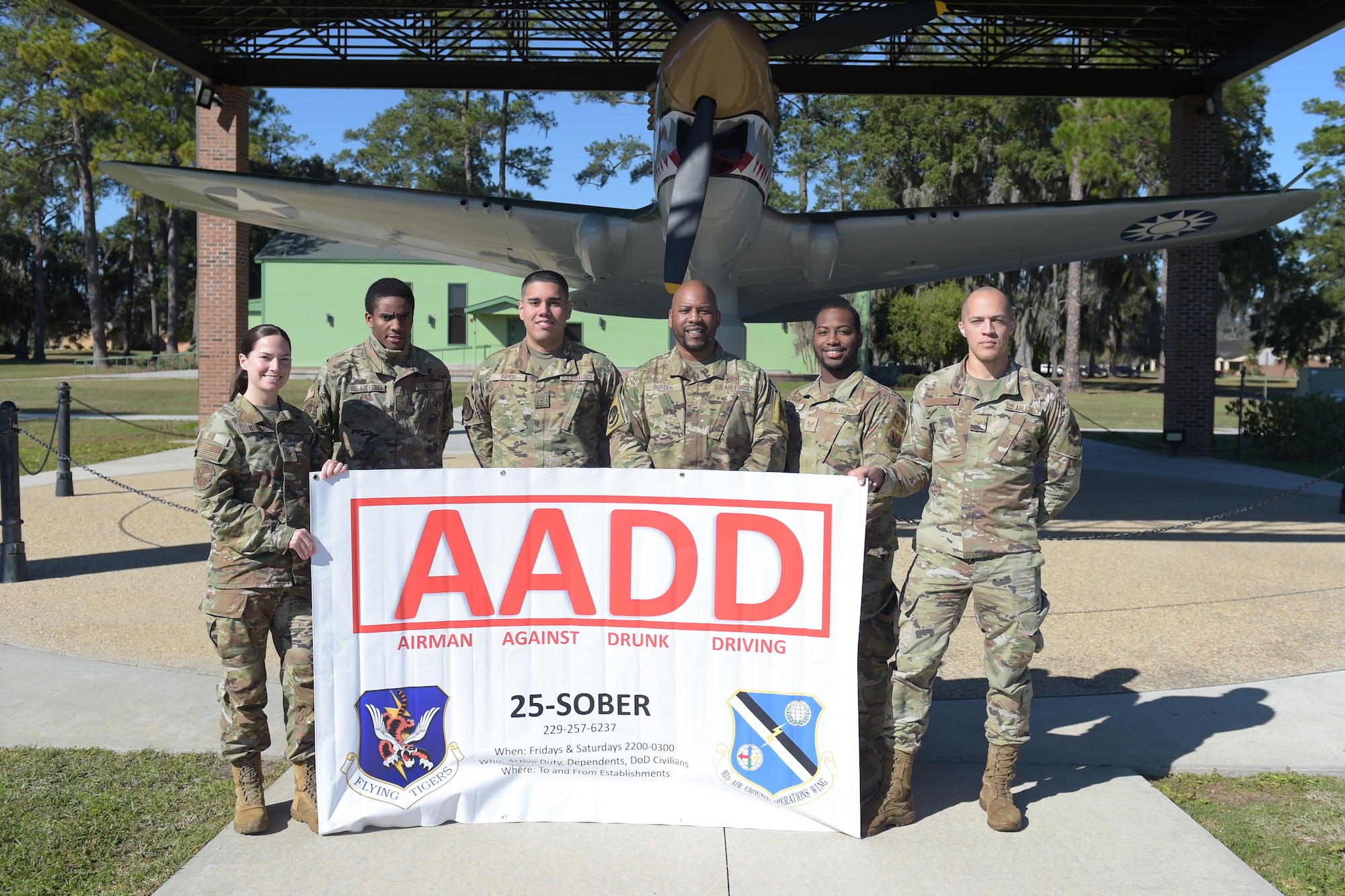 A photo of Airmen.