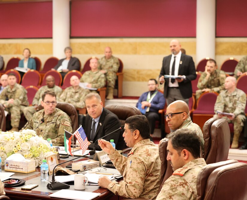 Over three days, Kuwaiti and American military counterparts met to discuss, negotiate, and find common ground in furthering the long-standing relationship between the two countries, December 13-15, 2022.