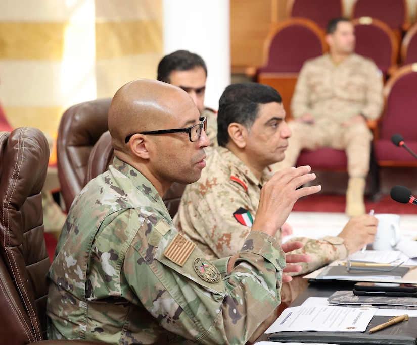 Over three days, Kuwaiti and American military counterparts met to discuss, negotiate, and find common ground in furthering the long-standing relationship between the two countries, December 13-15, 2022.