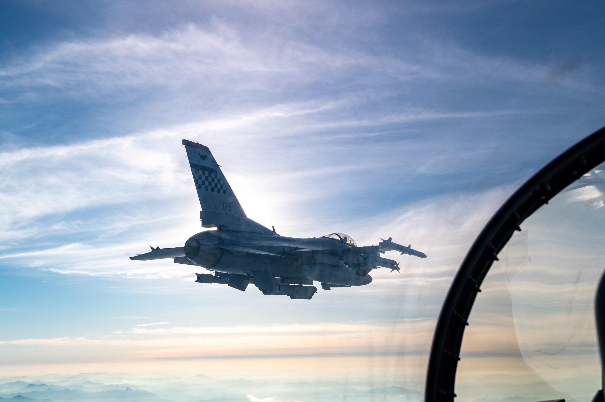 A U.S. Air Force F-16 Fighting Falcon assigned to the 36th Fighter Squadron participates in close air support (CAS) training over Gyeonggi-do, Republic of Korea, Dec. 20, 2022.