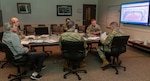 Pennsylvania National Guard Joint Operations Center staff participate in a conference call with members across the commonwealth as part of a winter storm tabletop exercise to improve domestic response procedures Dec. 20, 2022, at Fort Indiantown Gap, Pa.