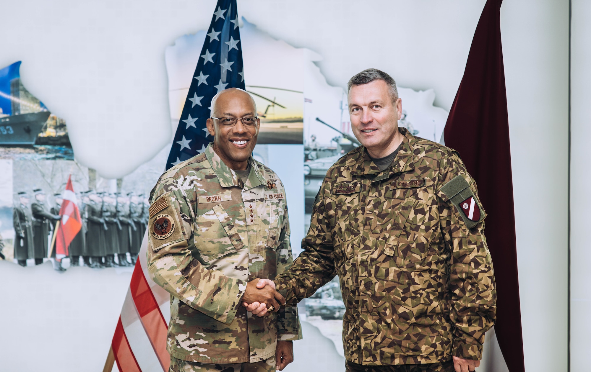 CSAF visits Latvia