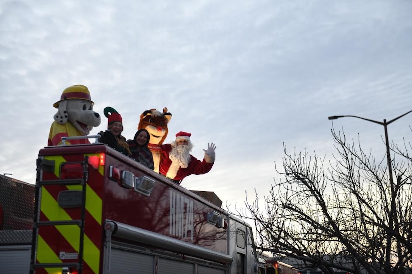 Joint Base Andrews holds their annual Holiday parade Dec. 20, 2022, at Joint Base Andrews, Md.