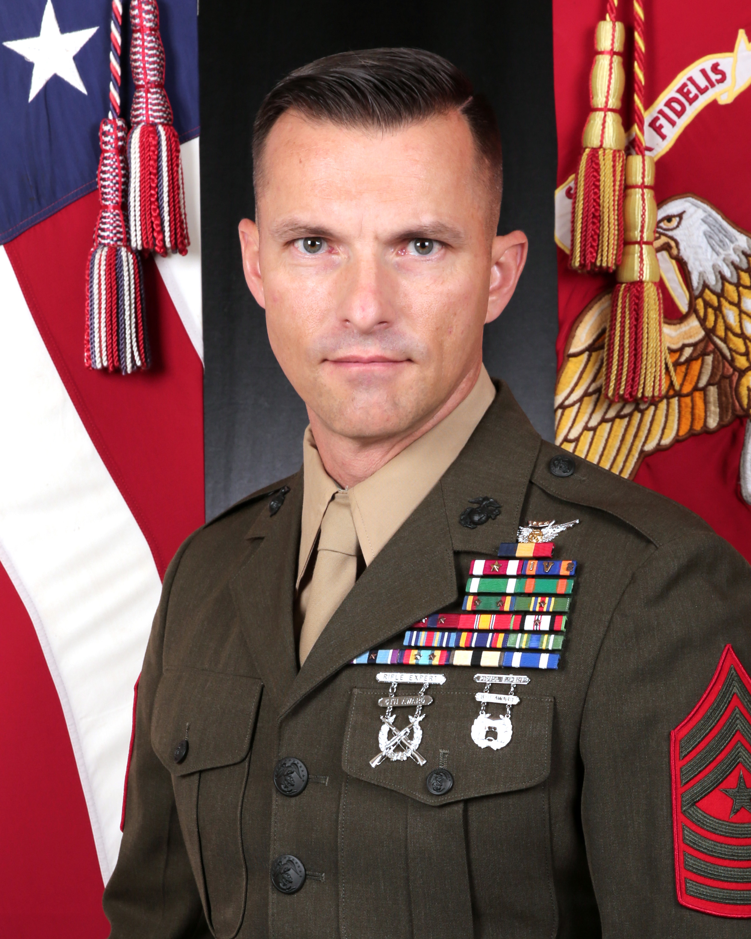 Sergeant Major David M Pottter 3d Marine Logistics Group Leaders Bio