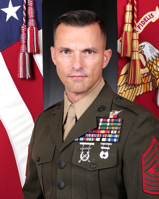 Sergeant Major David M. Potter > 3d Marine Logistics Group > Leader's bio