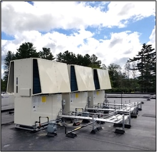 The Maine Army National Guard received the 2022 Secretary of the Army Energy and Water Management Award for Innovation and Technology. The MEARNG was recognized for conceptualizing and installing natural gas-fired heat pumps in the U.S. Property and Fiscal Office at Camp Keyes in Augusta.