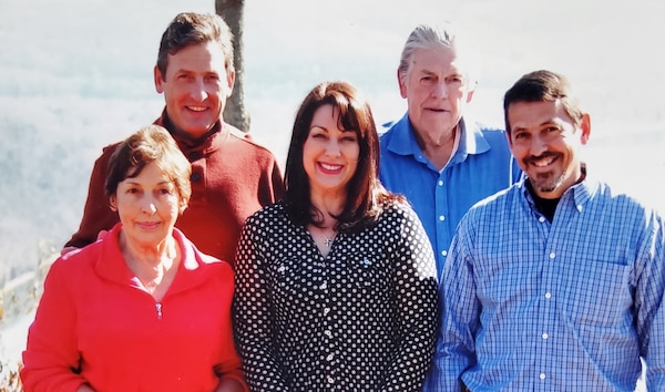 (Front Row Left to Right) Linda Lee, Cindy Lee, Jerry Lee, and (Back Row Left to Right) R. Gerald Lee and Mike Lee, pose for a family photo. All but Cindy have served lengthy careers with the U.S. Army Corps of Engineers Nashville District. (Courtesy Photo)