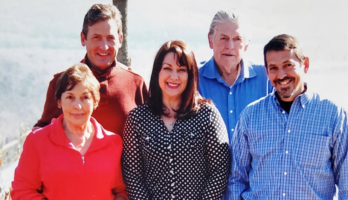 (Front Row Left to Right) Linda Lee, Cindy Lee, Jerry Lee, and (Back Row Left to Right) R. Gerald Lee and Mike Lee, pose for a family photo. All but Cindy have served lengthy careers with the U.S. Army Corps of Engineers Nashville District. (Courtesy Photo)