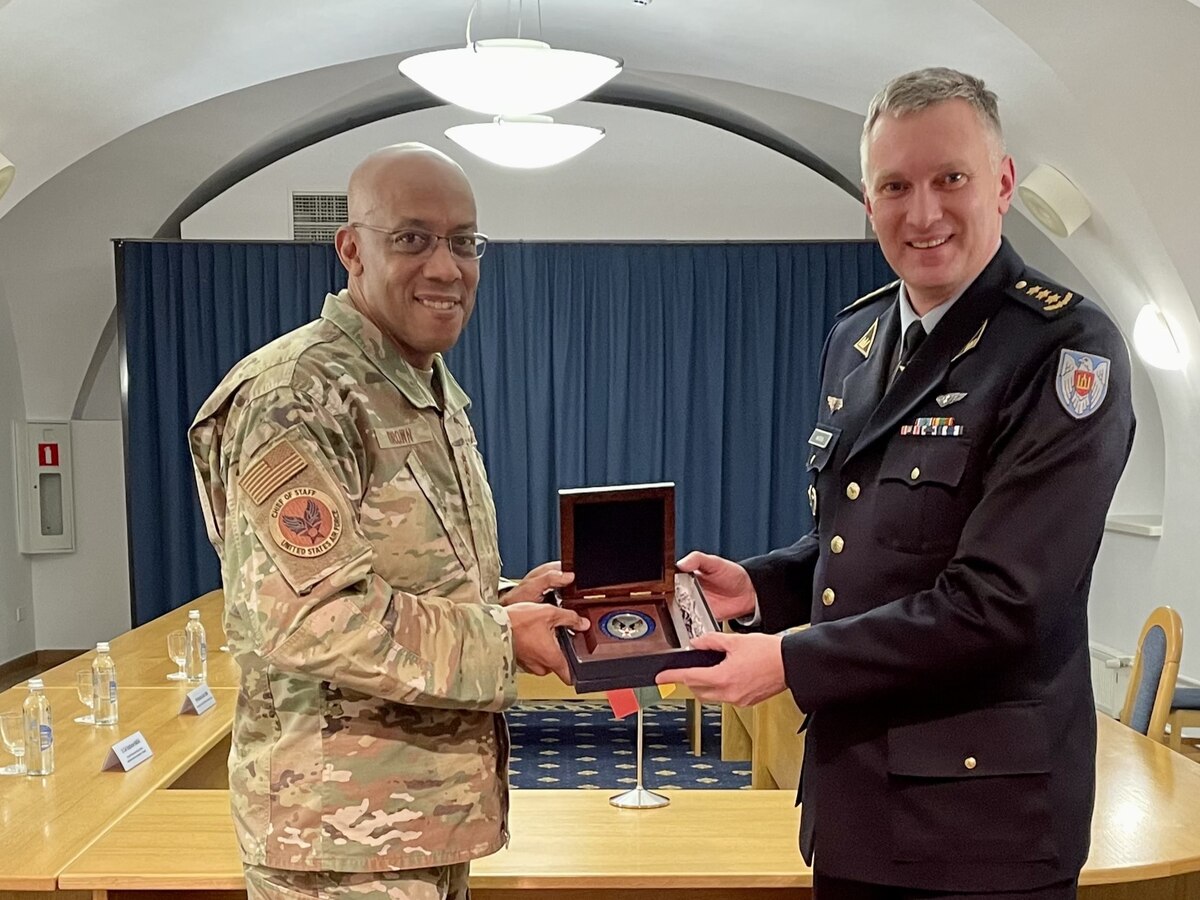 CSAF visits Lithuania