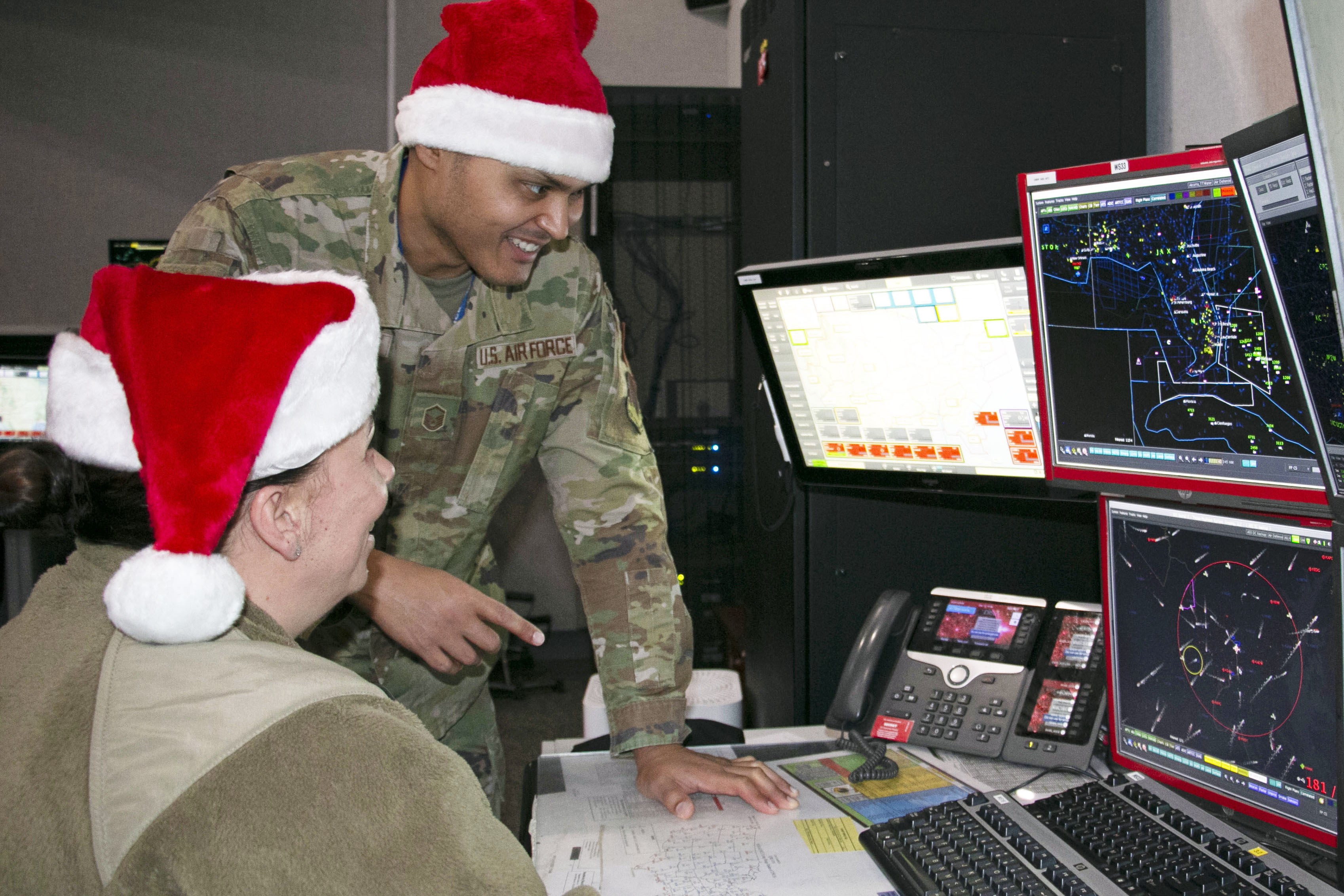 NORAD Tracks Santa > U.S. Department of Defense > Story