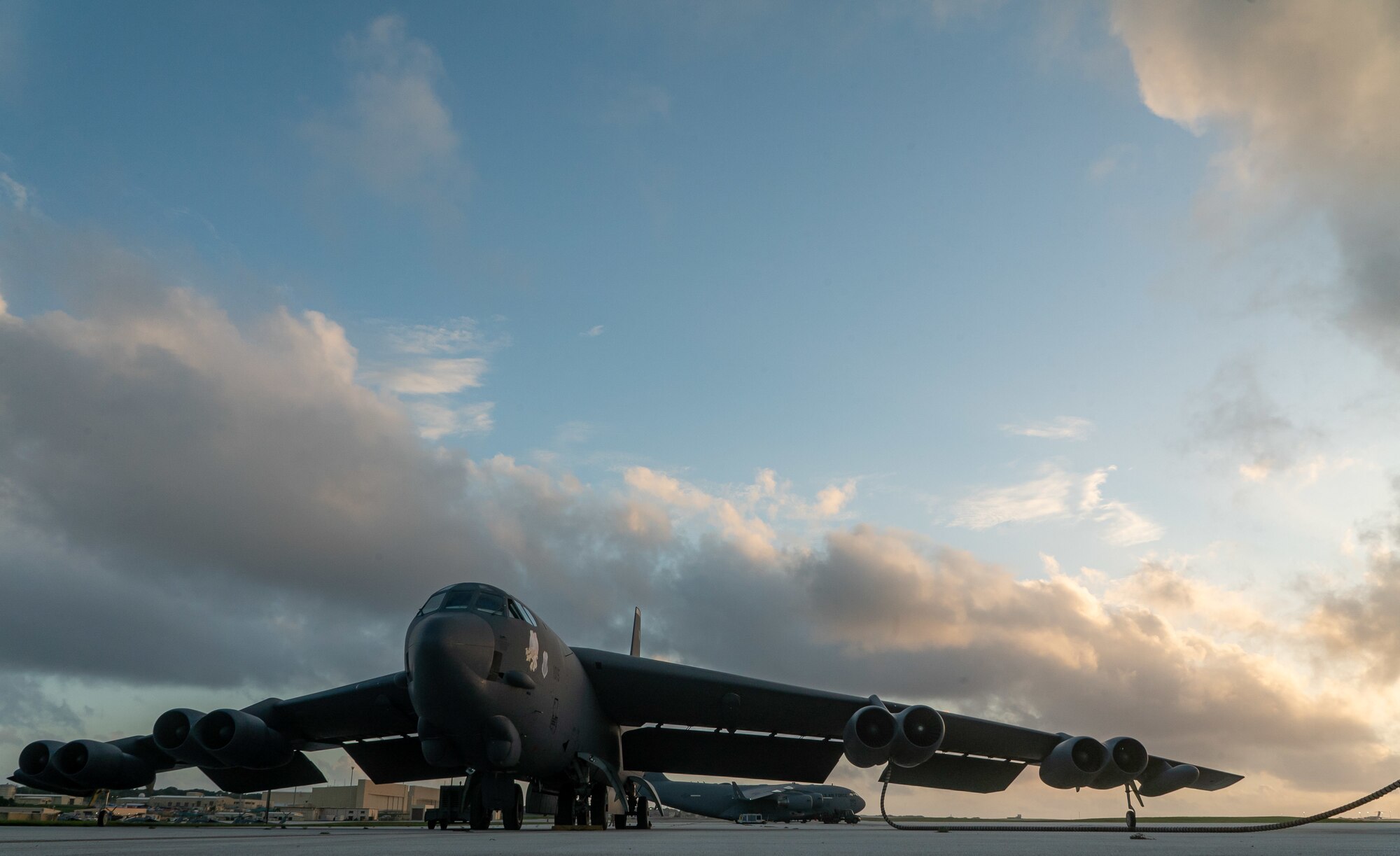 A photo of B-52H.