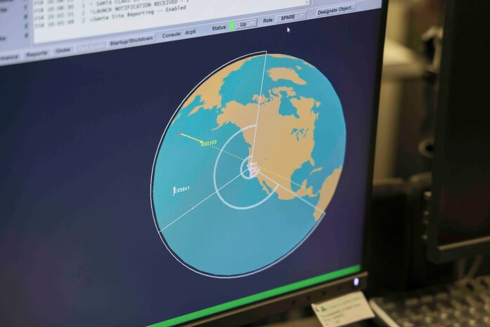 The 7th Space Warning Squadron tracked Santa Claus around the globe on Dec. 24, 2022 at Beale Air Force Base, Calif.