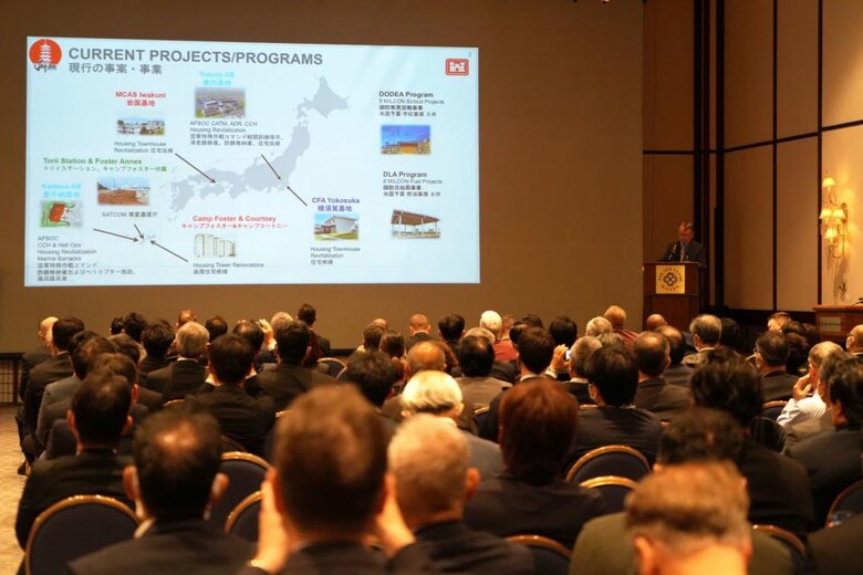 Representatives from the U.S. Army Corps of Engineer – Japan Engineer District (USACE JED) attended the Society of American Military Engineers (SAME) forum held at the New Sanno hotel in Roppongi.