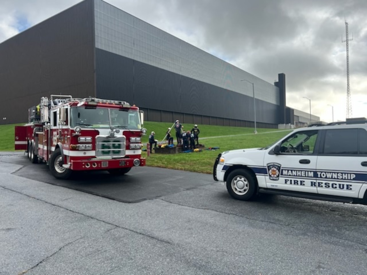 DLA Installation Management Susquehanna conducts Confined Space Rescue Training with local and