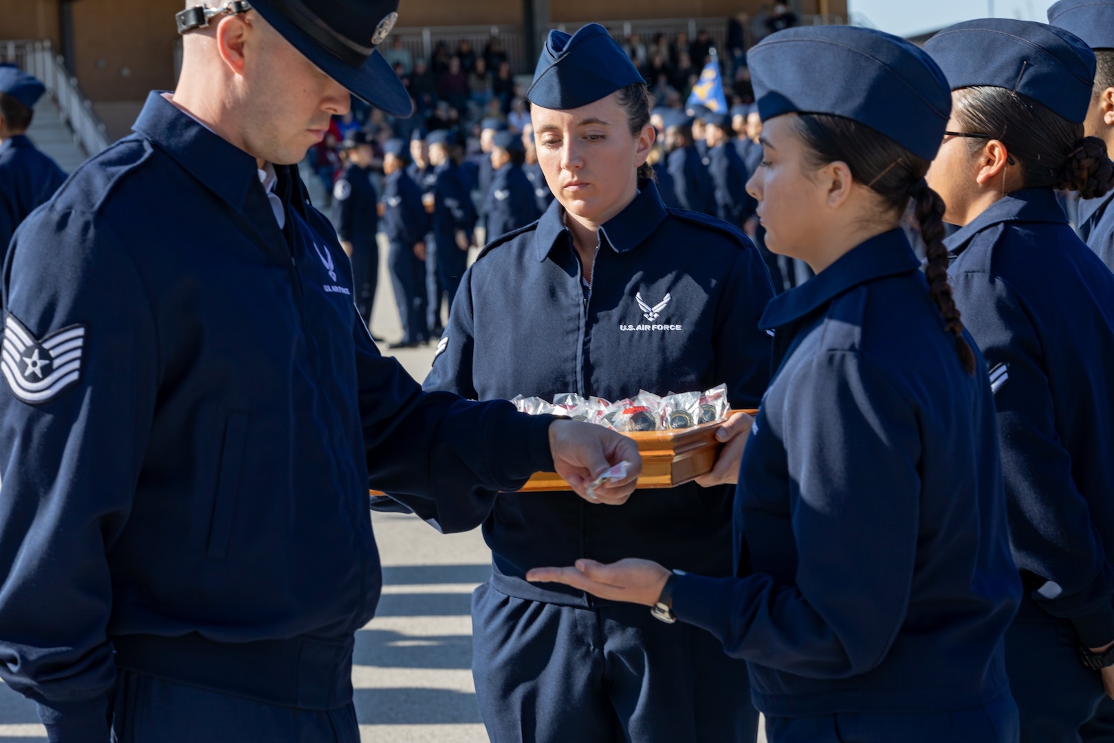 More than 300 Airmen graduate Basic Military Training
