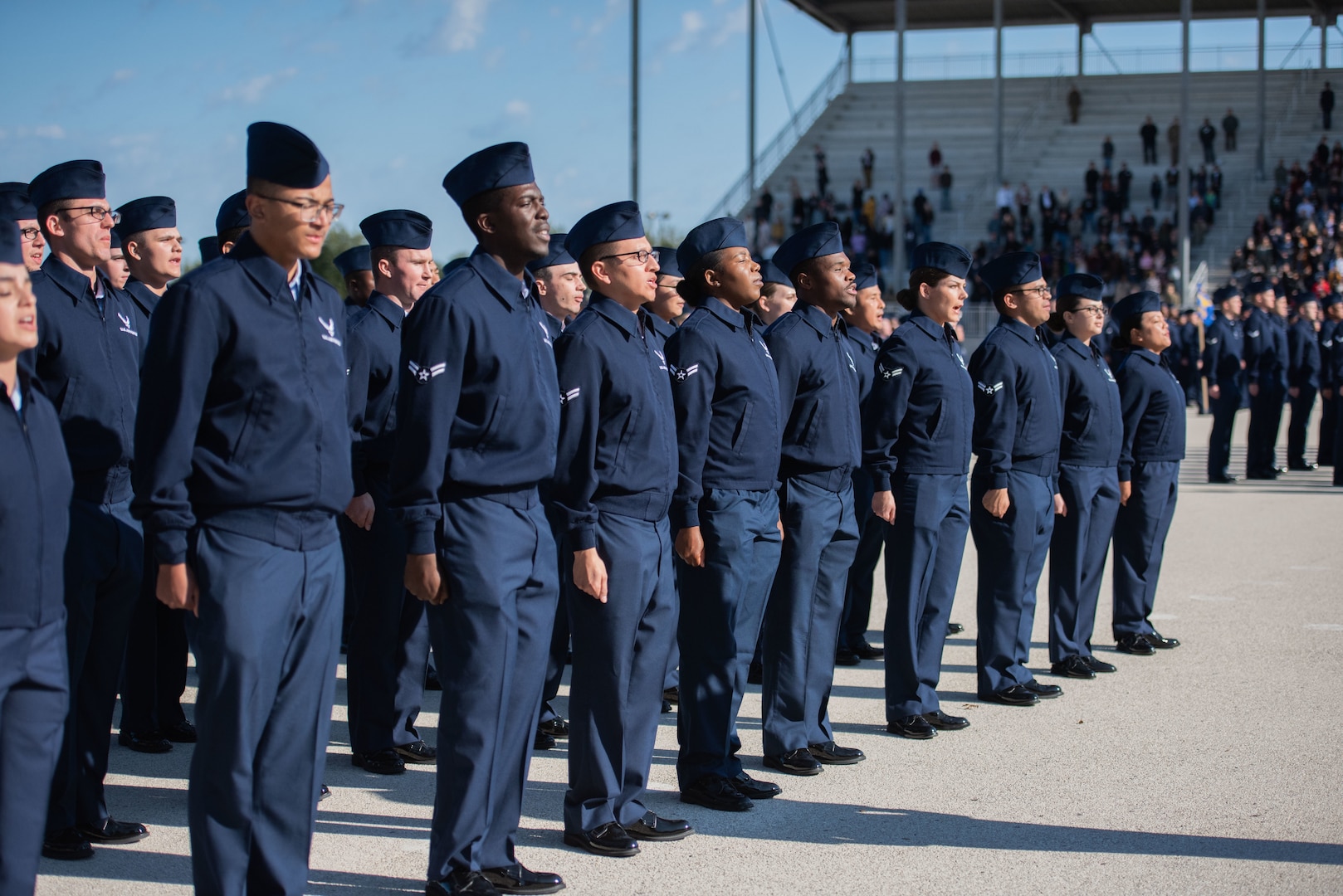 More than 300 Airmen graduate Basic Military Training