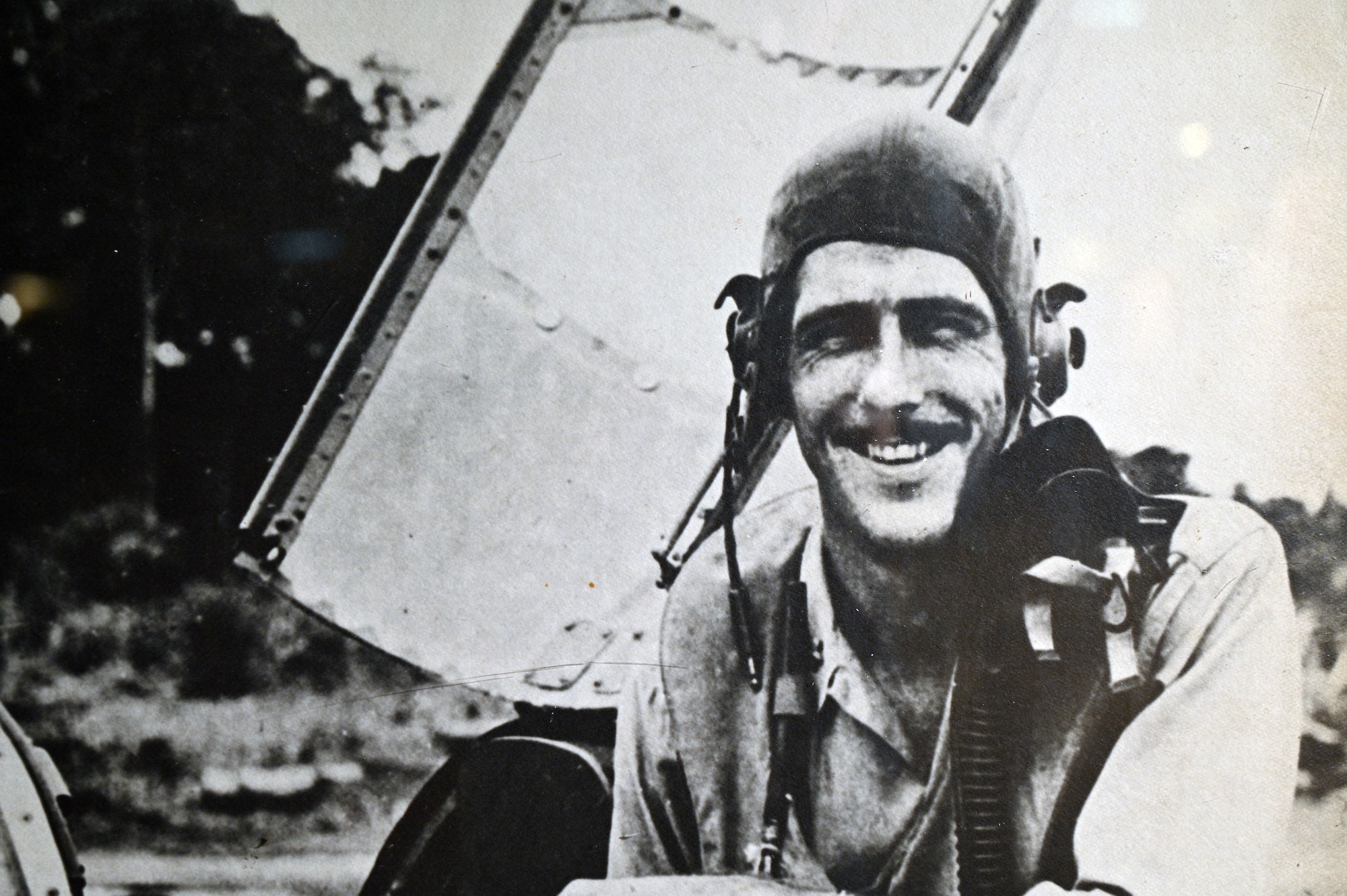 Dayton, Ohio -- Maj. Thomas B. McGuire Jr. in the Southwest Pacific theater during WWII (U.S. Air Force photo)