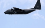 An Alaska Air National Guard HC-130J Combat King II operated by aircrew from the 211th Rescue Squadron, 176th Wing, at Joint Base Elmendorf-Richardson, Alaska, Aug. 18, 2021.